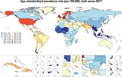 Global Regional And National Burden Of Rheumatoid Arthritis 1990 2017 A Systematic Analysis Of