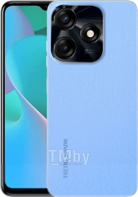 Купить смартфон Tecno Spark 10C 4GB/128GB / KI5m (Magic Skin Blue) в ...