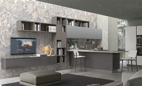 Living Integrato Cucine Lube Lube Store Salerno Arbostella Lube