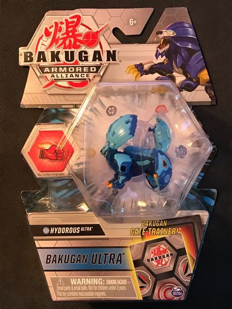 Bakugan Armored Alliance Hydorous Ultra Bakugan Gate Trainer Toy Challenge 1 New Values Mavin