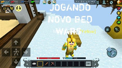 JOGANDO NOVO BED WARS BLOCKMAN GO BETA YouTube