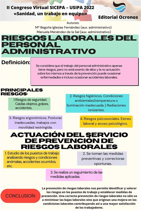 Riesgos Laborales Del Personal Administrativo Vi Congreso Virtual