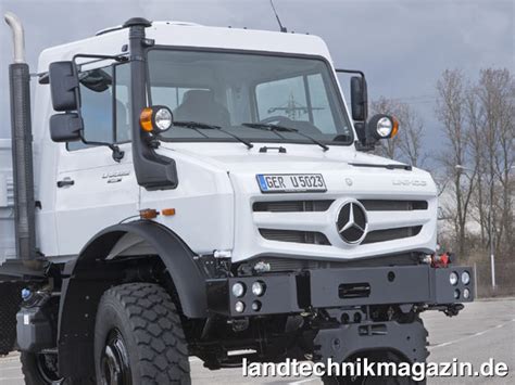 XL Bild 6 Den Frontbereich Bei Den Neuen Unimog U 4023 Und U 5023 Hat