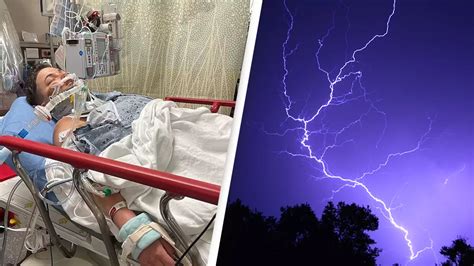 Woman Who Had To Be Brought ‘back To Life’ After Being Struck By Lightning Speaks About