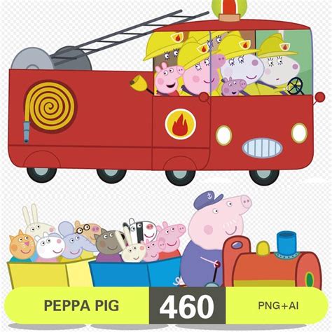 Cute Cartoon Peppa Pig Hot Printing Pictures Clothing Printing Design Peppa Png Instant