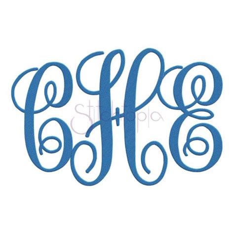 Elegant Embroidery Monogram Stitchtopia