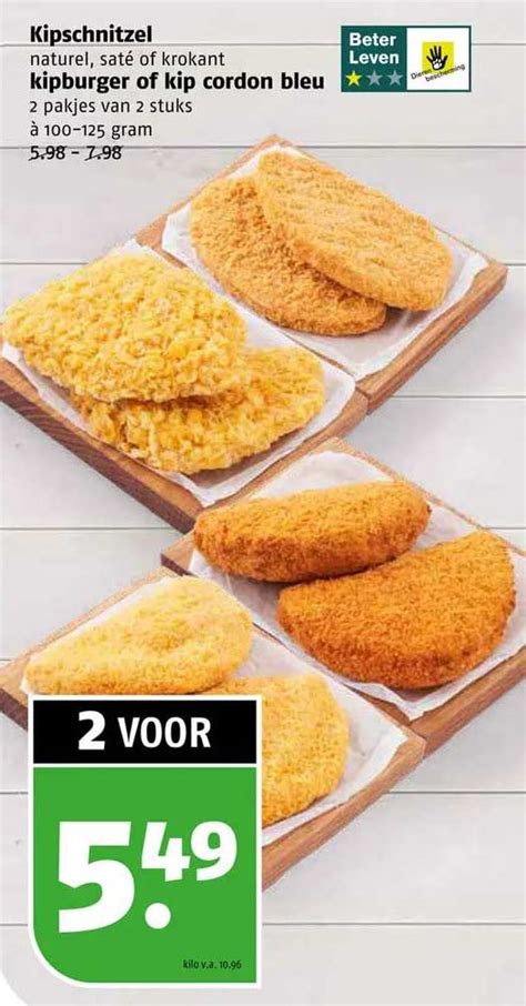 Kipschnitzel Kipburger Of Kip Cordon Bleu Aanbieding Bij Poiesz