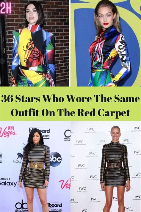 Stars Who Wore The Same Outfit On The Red Carpet Artofit