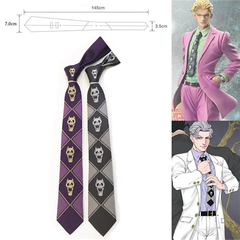 Jojo S Bizarre Adventure Kira Yoshikage Cosplay Tie Ties Hot Sex Picture