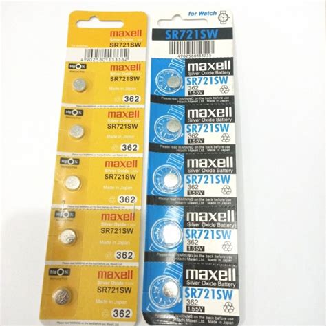 Lembar Batre Maxell Sr Sw Original Asli Batre Jam Tangan