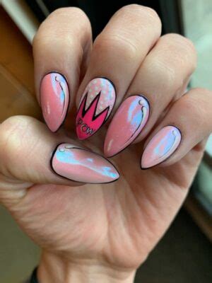 Uñas Pop Art que tus noches de antro necesitan Es la Moda