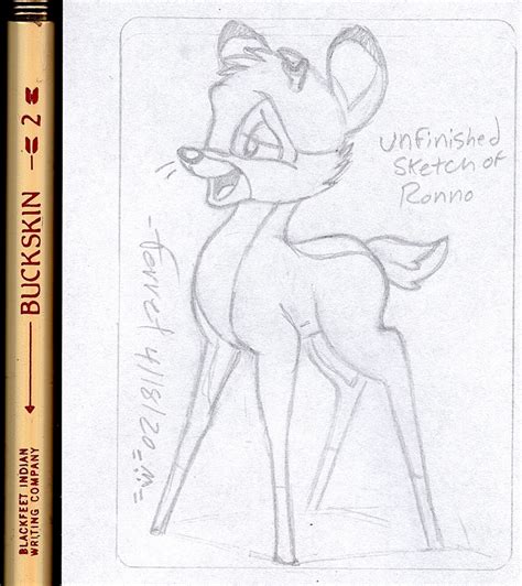 89918 Safe Artist Martenferret Ronno Bambi Cervid Deer Mammal