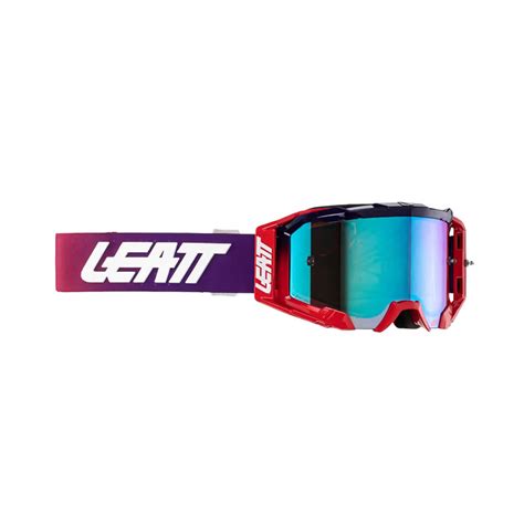 Leatt Velocity Iriz Goggle Purple Mirrored Le