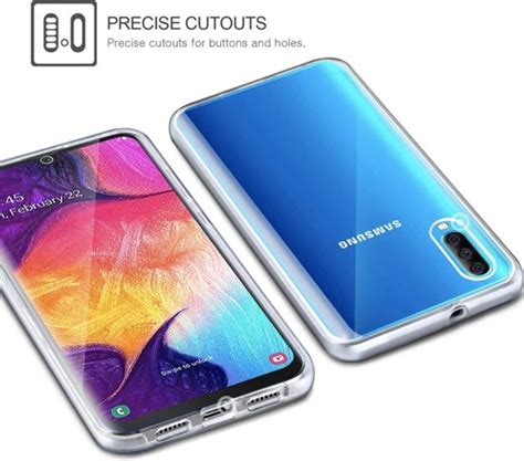 Geschikt Voor Samsung Galaxy A50 Case Transparant Siliconen Voor