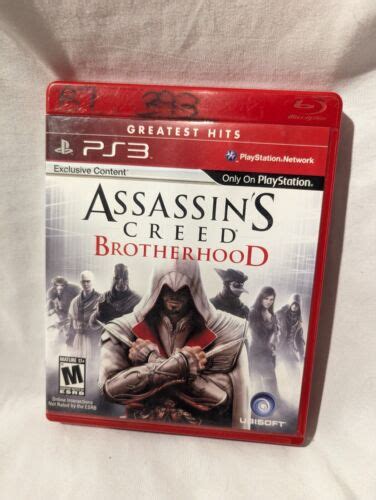 Assassin S Creed Brotherhood For Playstation 3 Ps3 Ebay