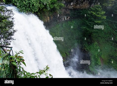 dambri water fall stock photo alamy