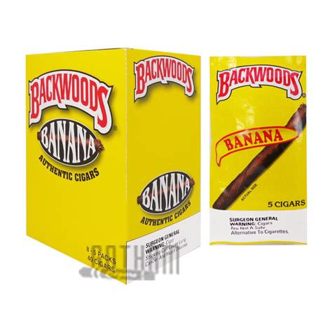 Backwoods Cigars Banana Flavor Gotham Cigars