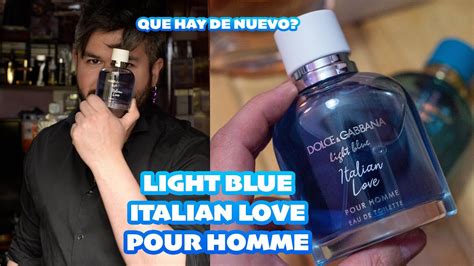 Dolce Gabbana Light Blue Italian Love Pour Homme Youtube