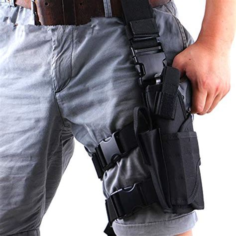 Gexgune Tornado Tactical Cuisse Holster Drop Gauche Holster Réglable