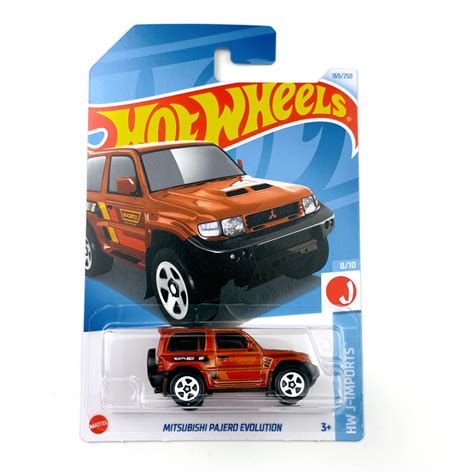 Машинка коллекционная Mattel Hot Wheels C MITSUBISHI PAJERO EVOLUTION купить с
