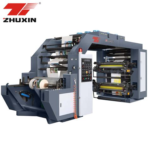 Automatic High Speed Six Color Paper And Film Flexible Printer Flexo Printing Press Machine