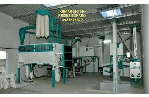 For Commercial Motor Power 25 5 HP Fully Automatic Atta Chakki Plant