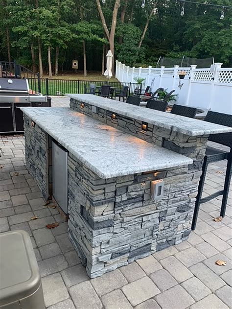 Carl S Diy Patio Bar Outdoor Stone Bar Genstone