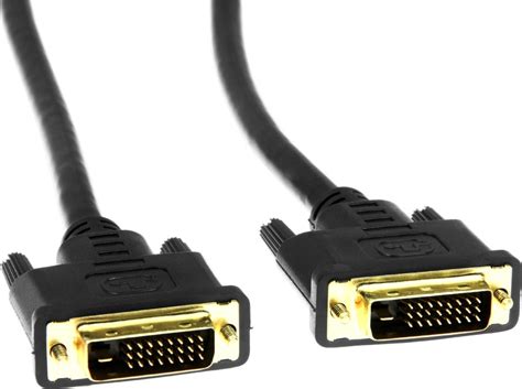 Kongda DVI Male 24+1 Plug To Plug Digital Monitor Cable, Support 1080P ...