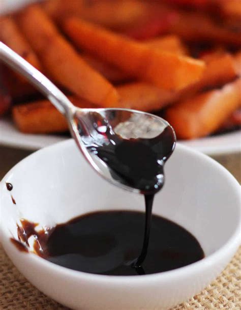 The Easiest Balsamic Glaze Recipe Balsamic Glaze Recipes Balsamic