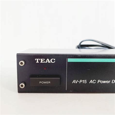 【傷や汚れあり】【c5288】 Teac ティアック Av P15 電源ディストリビューター Av P15 2ピンコンセント 3口×4 計12