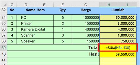 8 Rumus Excel Dasar Wajib Tahu Fresh Graduate Baca Ini