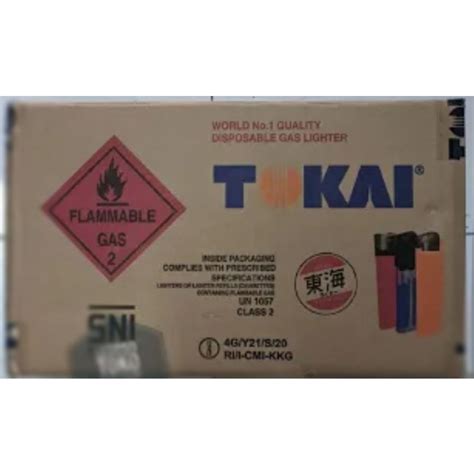 Jual Korek Gas Tokai Dus Karton Isi Pak Pak Isi Pcs Indonesia