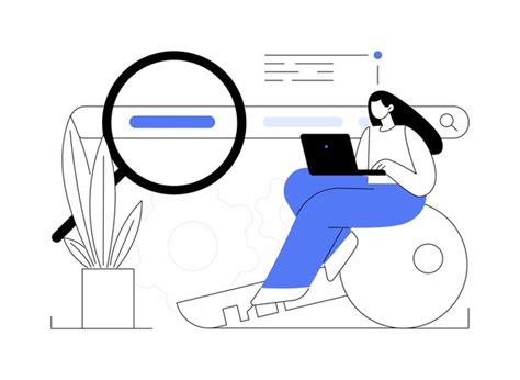 Premium Vector Keyword Research Abstract Concept Vector Illustration