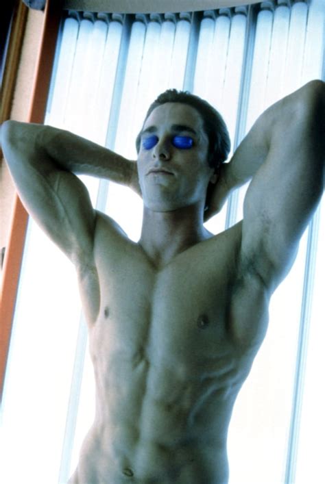 Christian Bale American Psycho Hot Shirtless Guys In Movies Popsugar Entertainment Photo 122