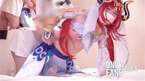 Genshin Impact Nilou Cosplayer Dostat V Prdeli Asijsk Hentai
