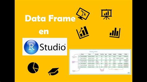 Data Frame En R Studio Curso De R Studio Youtube