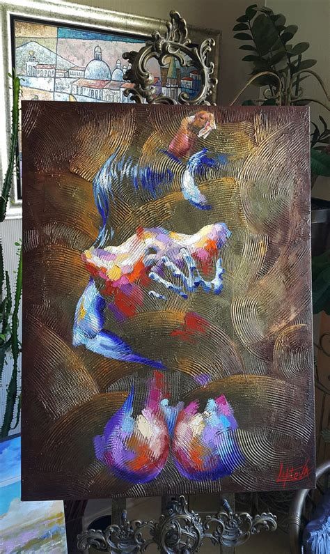 Painting Your Hugs Nudes Man Woman Naked Figure Nude Man Woman Oil Painting Viktoria Lapteva