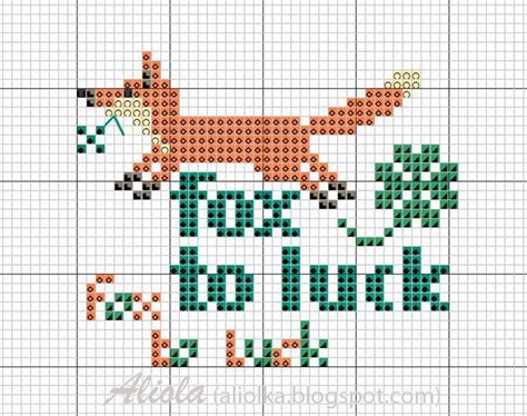 Лис на удачу! | Узор лиса, Вышивка колец искусство, Вышивка крестом