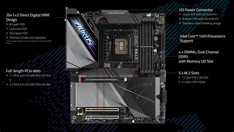 Gigabyte Z Aorus Master X Lga Th Th Th Gen Intel Z X