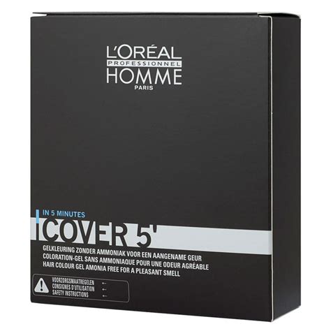 L’Oréal Homme Cover 5' nr 7 żel do koloryzacji włosów dla mężczyzn 3x50ml