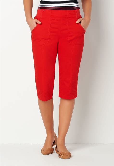 These Solid Capris Are So Cute And Perfect For Warmer Weather You Ll