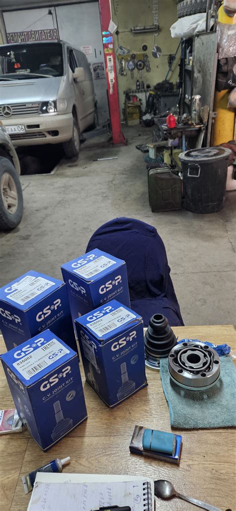 Пресловутые ШРУСы — Mercedes-Benz Vito (1G), 2,2 л, 1999 года | своими ...