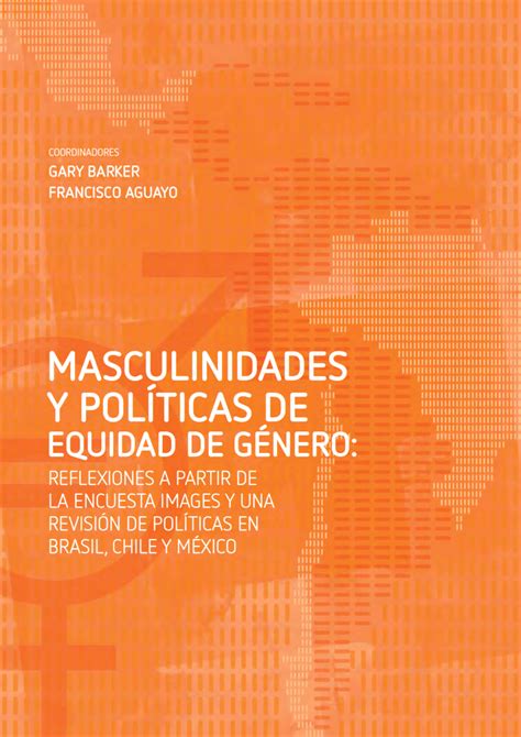 Pdf Masculinidades Y Políticas De Equidad De Género Reflexiones A