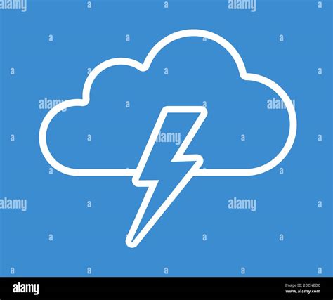 Thunderstorm Vector Vectors Hi Res Stock Photography And Images Alamy