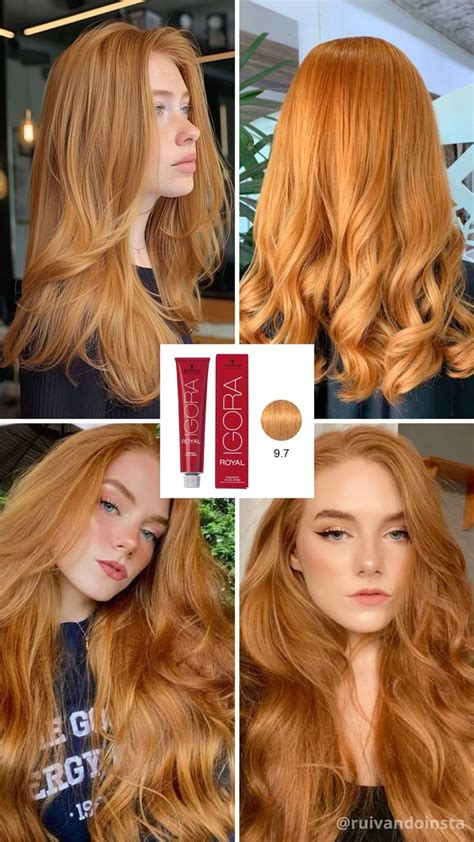 Ruiva Igora In Red Hair Igora Hair Color Strawberry Blonde Hair Color