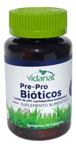 Suplemento En Cápsulas Vidanat Pre Bióticos Minerales vitaminas En