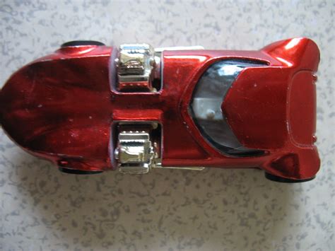 Original Mattel Hot Wheels Main Line Red Line Twin Mill Red Spectraflame