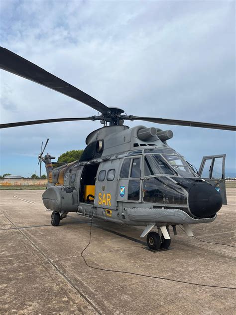 El Ejército del Aire retira un helicóptero Super Puma tras cuatro