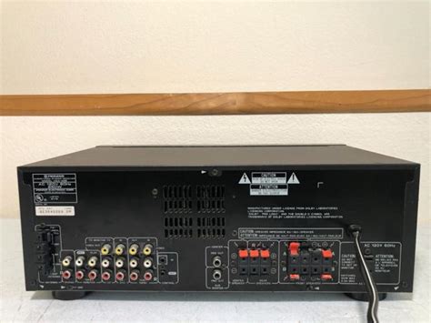 Pioneer VSX 455 Receiver HiFi Stereo Vintage Home Audio 5 1 Channel