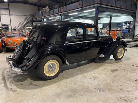 Citroen Traction Six D Berline Noir Occasion Km